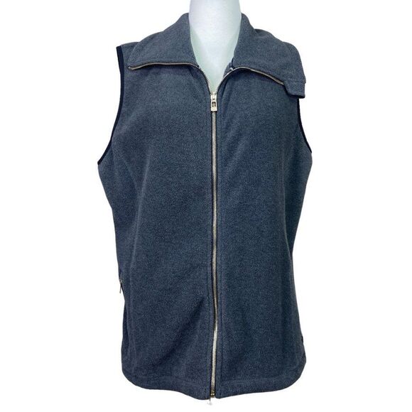 Calvin Klein Plus Size Vest 1X Plush Fleece - Picture 1 of 6